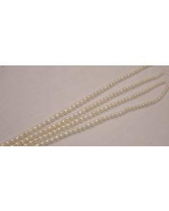 Pearl S. Silver String 22 in Necklace