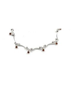Sterling Silver Bonded Princess Choker