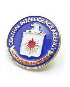 CIA (Central Intelligence Agency) Gold Plated Lapel Pin