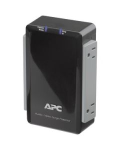 WALL-MOUNT SURGE PROTECTOR WITH COAXIAL PROTECTION (4 OUTLETS)