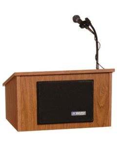 MODULAR TABLETOP SOUND LECTERN (WALNUT)