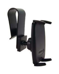 IPHONE(R) 4 & IPOD TOUCH(R) SUN VISOR MOUNT WITH ARKON(R) SLIM-GRIP(TM) PHONE HOLDER