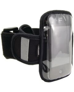 SPORTS ARMBAND FOR IPHONE(R) 4, IPOD TOUCH(R), HTC(R) EVO 4G, BLACKBERRY(R), MOTOROLA(R) DROID(TM) & OTHER SMARTPHONES