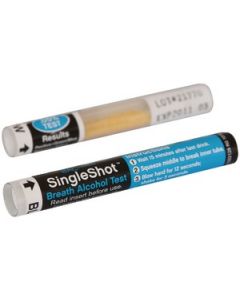 SINGLE SHOT DISPOSABLE BREATHALYZER