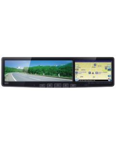 4.3" TOUCHSCREEN REAR VIEW MIRROR WITH NAVIGATION & BLUETOOTH®