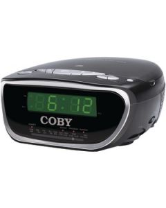DIGITAL AM/FM DUAL ALARM CLOCK RADIO WITH STEREO CD PLAYER
