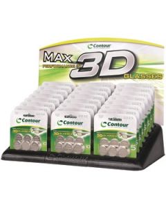 PRE-LOADED 3D BATTERY DISPLAY, 24 PK