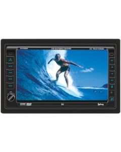 6.5" DOUBLE DIN MOTORIZED TOUCHSCREEN DVD RECEIVER