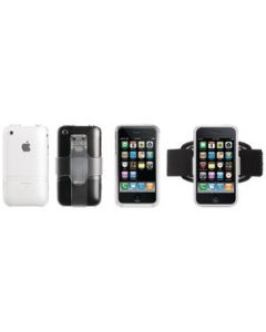 ICLEAR CASE FOR IPHONE® 3G/3GS WITH BELT CLIP & ARMBAND