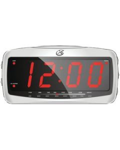 AM/FM CLOCK RADIO WITH 1.2" LCD DISPLAY