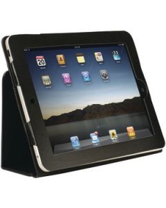 IPAD(R) LEATHER FOLIO (BLACK)