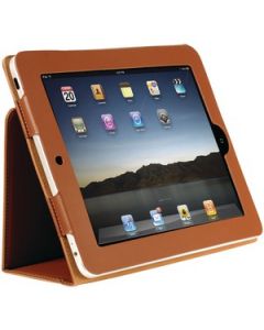 IPAD(R) LEATHER FOLIO (BROWN)