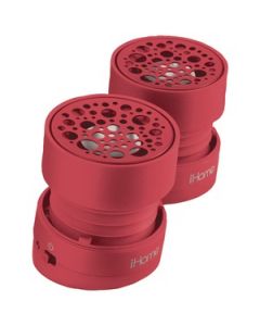 RECHARGEABLE MINI SPEAKERS FOR IPOD® (RED)