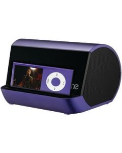 IPOD®/IPHONE® PORTABLE SPEAKER SYSTEM (PURPLE)