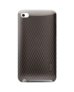 IPOD TOUCH® 4G FLEXI-CLEAR TPU CASE WITH PATTERN (BLACK)