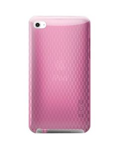 IPOD TOUCH® 4G FLEXI-CLEAR TPU CASE WITH PATTERN (PINK)