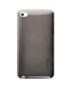 IPOD TOUCH® 4G FLEXI-METALLIC TPU CASE WITH 3D PATTERN (BLACK)