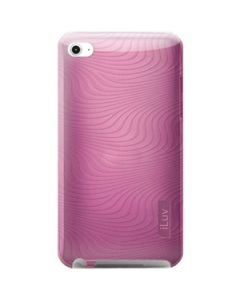 IPOD TOUCH® 4G FLEXI-METALLIC TPU CASE WITH 3D PATTERN (PINK)