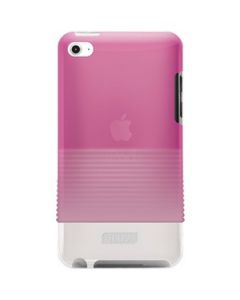 IPOD TOUCH® 4G TINTED PC CASE WITH SOFT COATING (PINK)