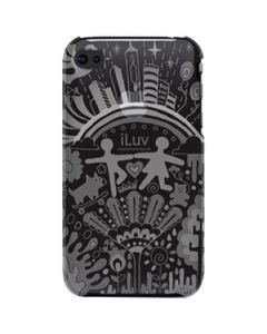 IPHONE® 4 DREAM SOFT-COATED TPU CASE (BLACK)
