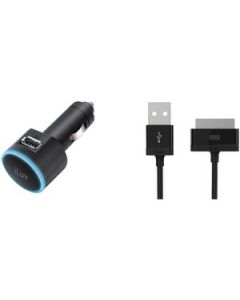 USB DC ADAPTER & IPHONE(R) SYNC CABLE