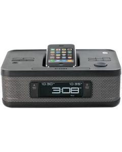 IPHONE®/IPOD® FM CLOCK RADIO