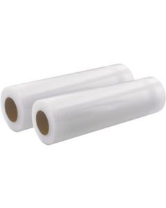 HEAT SEAL REFILL PLASTIC ROLLS (8" WIDE; 20-FT LONG; 2 PK)