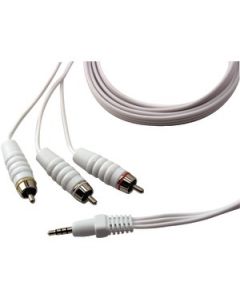 IPOD® & IPHONE® A/V CABLE, 6 FT
