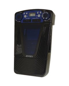 IPOD® UNIVERSAL DOCKING AM/FM SHOWER RADIO WITH LCD CLOCK