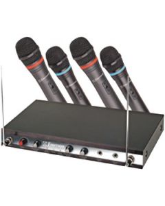 VHF 4-CHANNEL WIRELESS SYSTEM