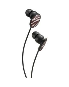 FASHIONISTA IN-EAR HEADPHONES (ZEBRA)