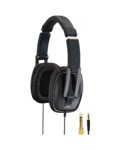 BLACK CARBON INTEGRATED DJ HEADPHONES