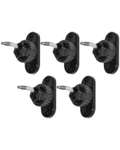 SATELLITE SPEAKER WALL/CEILING BRACKETS, 5 PK