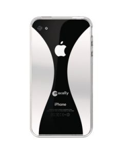 IPHONE® 4 REFLECTIVE CASE WITH RUBBER GRIP & STICKY SWIPE