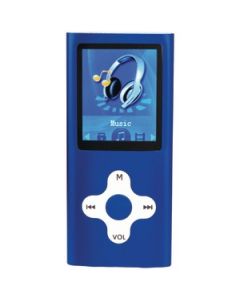 8 GB PORTABLE MEDIA PLAYER WITH 1.8" DISPLAY (BLUE)
