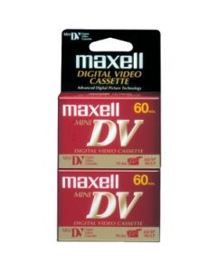 MINI DIGITAL VIDEO TAPES (60 MIN, 2 PK)