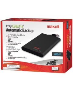 2.5" MYGEN™ PORTABLE HARD DRIVE (500 GB)