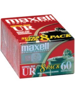 NORMAL BIAS AUDIO TAPES (60 MIN, 8 PK)