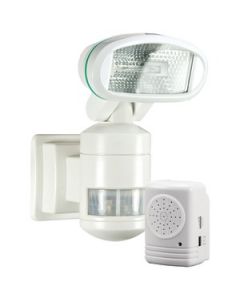 HALOGEN MOTION TRACKING LIGHT WITH ALARM