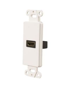 HDMI™ 1.4 READY WALL PLATE (WHITE)
