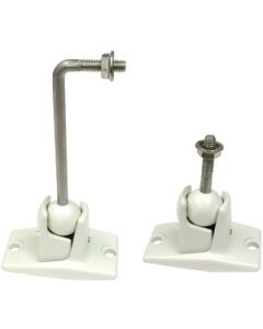 STAINLESS STEEL UNIVERSAL 10-LB SPEAKER WALL/CEILING MOUNT KIT