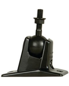 STAINLESS STEEL UNIVERSAL 20-LB SPEAKER WALL MOUNT KIT (BLACK)