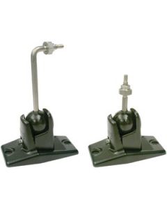 STAINLESS STEEL UNIVERSAL 5-LB SPEAKER WALL/CEILING MOUNT KIT