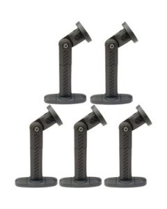 UNIVERSAL SATELLITE 2.5-LB SPEAKER MOUNTS, 5 PK (BLACK)