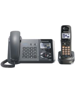DECT 6.0 TWO-LINE CORDED/CORDLESS PHONE COMBO
