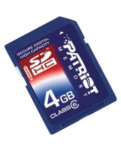 SECURE DIGITAL HIGH-CAPACITY™ CARD (4 GB)