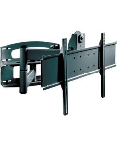 37"–60" ARTICULATING WALL ARM FOR FLAT PANEL SCREENS (BLACK)