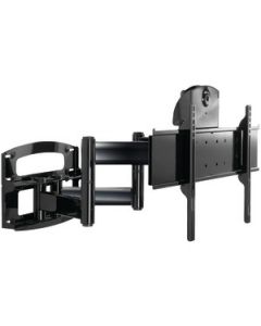 42"–71" ARTICULATING WALL ARM WITH VERTICAL ADJUST (GLOSS BLACK)