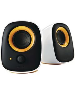 PORTABLE NOTEBOOK SPEAKERS WITH MANGO ACCENT