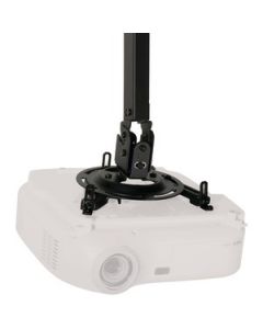 PRO SERIES UNIVERSAL CEILING PROJECTOR MOUNT (BLACK)
